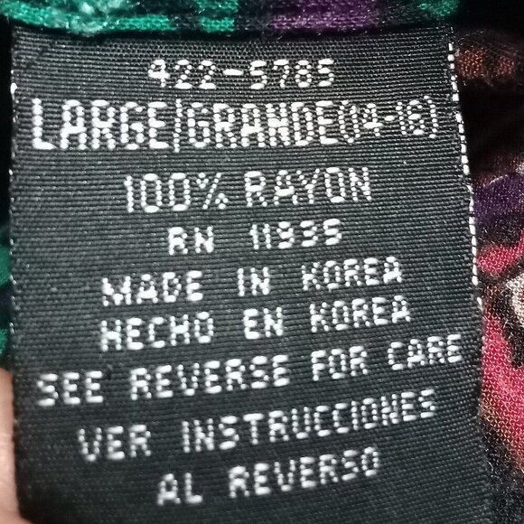 Vintage Michael James Abstract Geometric Button Shirt - Picture 5 of 7